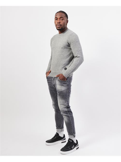 Pull homme Urban Ring en laine m?lang?e URBAN RING | UR710025GRIGIO MELANGE